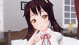 Uh, my lil sis in anime keeps teasing my anal while edging me... uncensored!