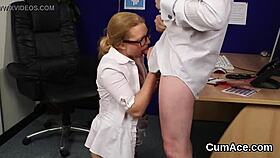 wacky idol gets cum load on her face eating all the love juice