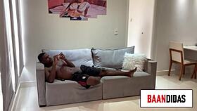 Brazilian Blonde Provokes Wet Pussy Fucking