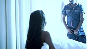 unfaithful indian wife rides stranger's big black desi cock