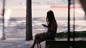 Hey, wanna trade cash for teen Cali Hayes’ wet blowjob skills?