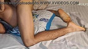 just hooked up with my college roommate, ended up with her bending over in lingerie.