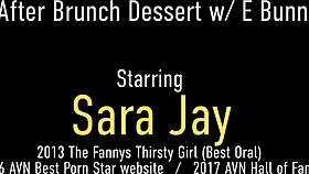 tattooed ebony milf gets oral from interracial partner