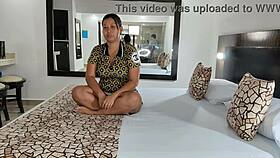 i'm sneaking around with my stepaunt, a mature brunette housewife with a big ass.