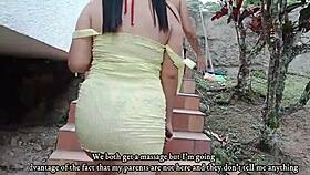 Hermanastras aprovechando casa sola