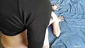 Horny Stepsister’s Tight Pussy DESTROYED by Cock Sleeve Knot