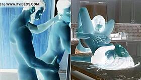 Beautiful Croatian Bodybuilder Licks Ass And Kisses In Lesbian Scene.