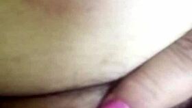 Wow, this horny fat MILF shows her big tits and wet vagina on video call!