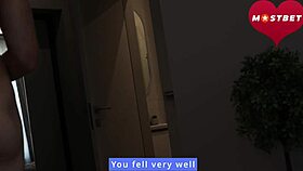 lustful stepdaughter pretends to be wife for anal and cum on ass