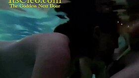 Gagging Cock Suckers, It's Cleo and Annie Knight Getting Cum Underwater!