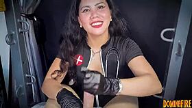 this medical edging compilation by dominafire has nurses in latex edging patients with handjobs 😈