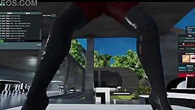 Addicted to cock! Fast and hard fucking with cumshot!