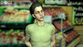 Running errands with mommy in 3d cartoon