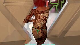 I devoured cute busty blonde’s pussy till she came hard and slept