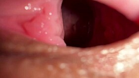 Ever licked a beautiful 18-year-old's wet pussy up close?