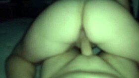 reverse cowgirl creampie with big ass riding