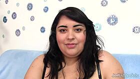 Pretty Fatty Paige Jensen Toys Her Pussy To Orgasm With Natural Big Tits And Ass