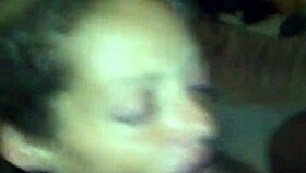 No hands bitch swallows cum 😈