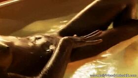 Exotic Asian cougar's erotic striptease!