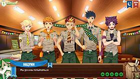 Game friends camp episode 36 - Keitaro diary Russian voiceover