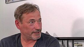 i saw 2 old mens fuck that young babe's mouth n pussy, cumshot everywhere!