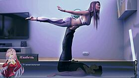 deluca family plays erotic yoga game