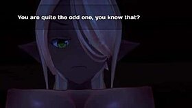 Hot Anime Elf Teen Gets Titjob After Pussy Sit!