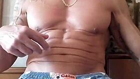 hey, i'm stroking my huge gay cock until i cum all over