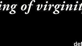 i can’t believe she gapes her slim slit, losin virginity...