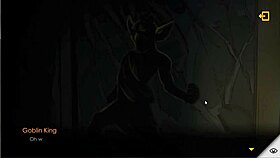 Hentai Game Escape Dungeon The Goblin King Caught A Bitch And Gives Her A Pussy Massage