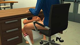 virgin teen fucks her male teacher for extra credit, he said