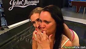 Pee drinking ho eaten out!