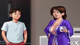 hey, that mature lady in the game is having some wild sex fun with her big ass