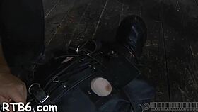 Harsh whipping for that enchanting gal, isn't it?