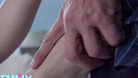 Stepdad Catches Ellie Eilish Rubbing Her Pussy