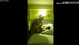 He enjoys fucking the hostess's vagina and ass in anal session