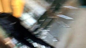 Hidden camera captures candid video of big ass shaking
