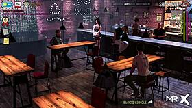 Bosses touch butts while working in fashion business e2 16.