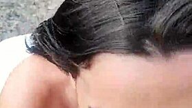 Public pov oral sex in pedra grande mountains outdoor adventure