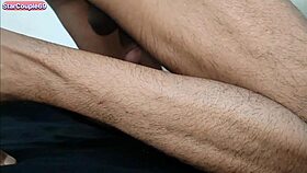 Indian step siblings share a quick moment alone at home