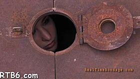 Sloppy blowjob sucking in bondage with european couple! 😏🔗