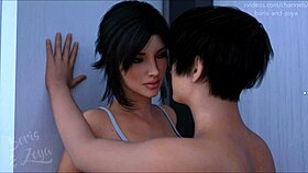 सौतेले भाई के चेहरे पर बैठी रही जब तक मुँह में माल न गिरा!