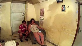 Curvy Babe Sucks Big Cock Suggestively