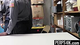 Gay Loss Prevention Officer Fucks Twink For Stealing