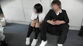 we just started dating and entered this strange warehouse to show our genitals