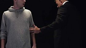 training the boy with fingering, domination, and rimjob 😈