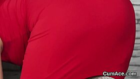 Nasty bombshell swallows all cum from facial blowbang