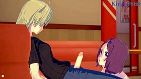 Rin Toyama And Ko Yagami Intense Lesbian Futanari Sex!