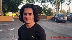 hey, brunette latin teen does gay sex for money