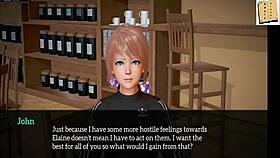 what's happening in my new family 133 with all that cartoon anime hentai action?